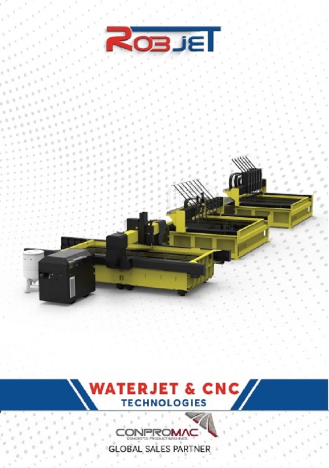 Technologies jet d'eau et CNC par Conpromac