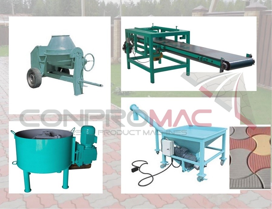 Machines For Decoratice Concrete Production